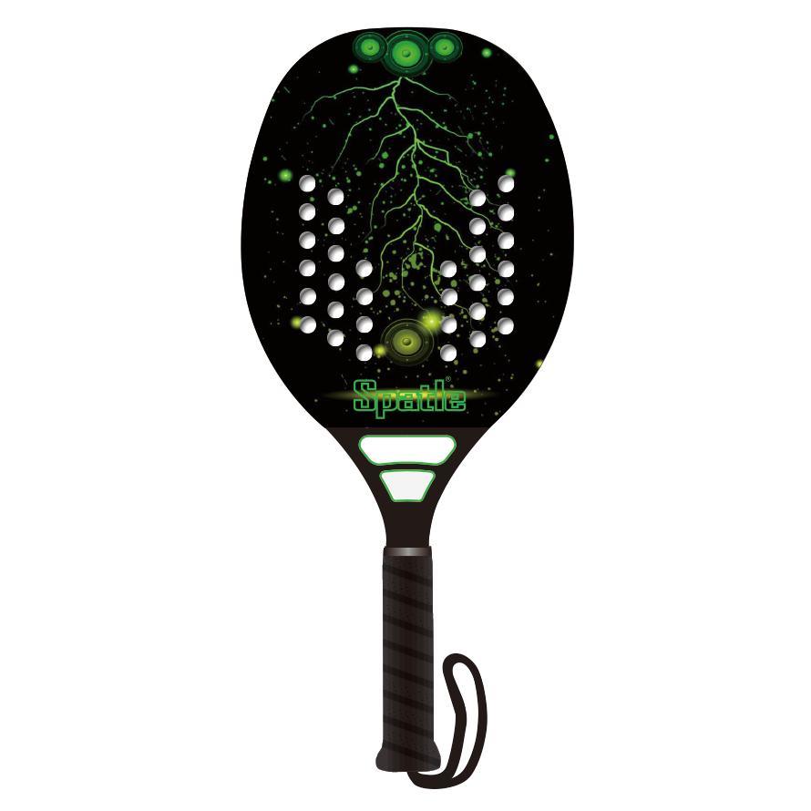 Raquette de tennis de plage de marque OEM en fibre de carbone, offre spéciale