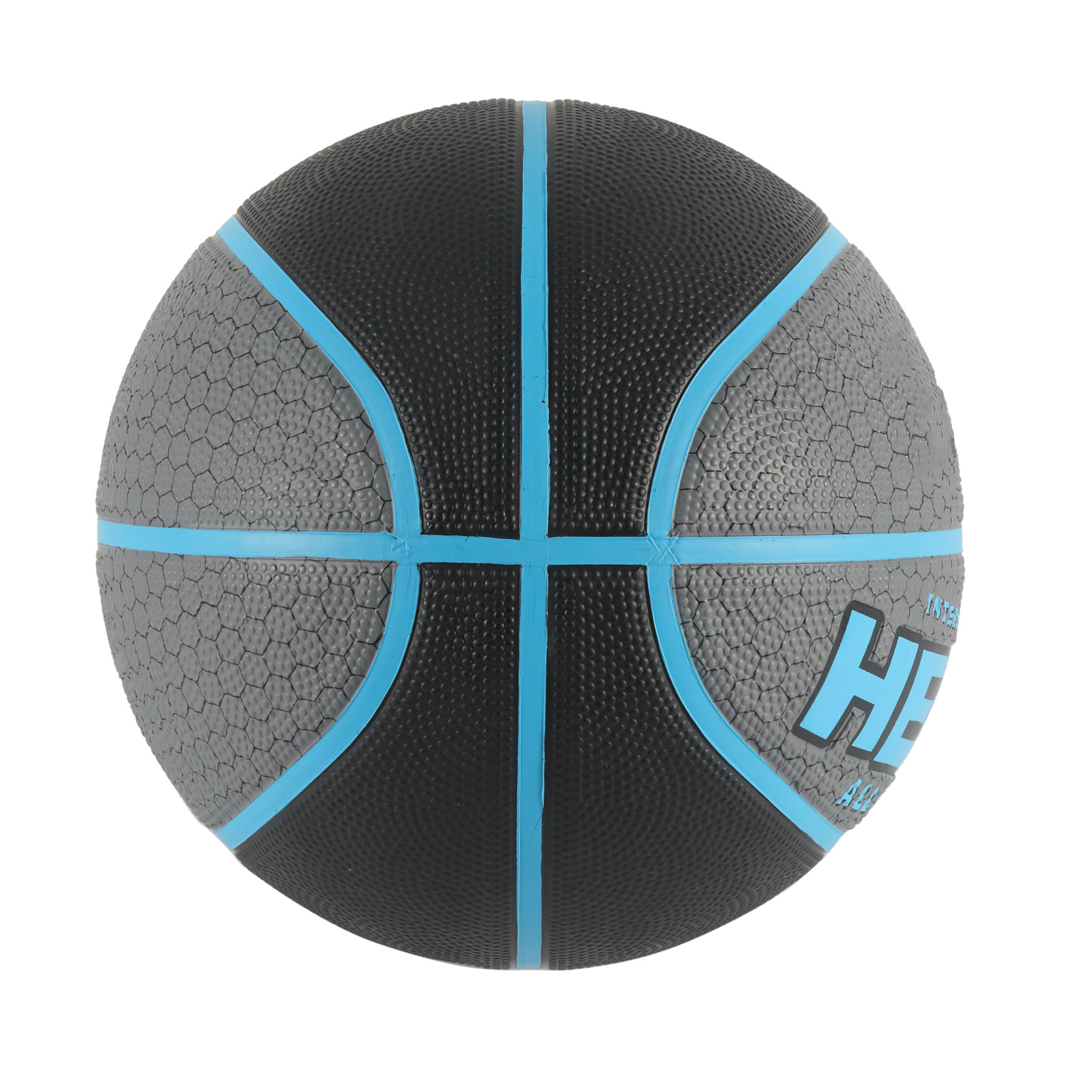 Ballon de basket laminé de taille officielle dans une housse en PVC marron