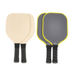 Diverses pagaies de pickleball en fibre de carbone graphite