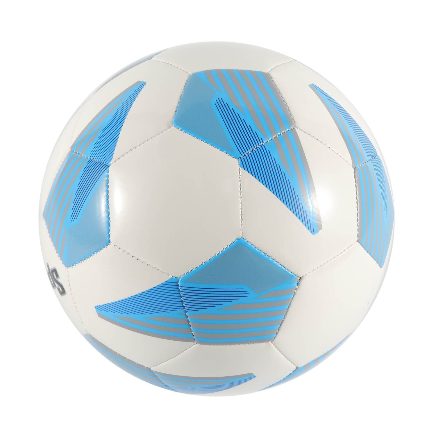 Couverture en PVC de gros Machine-Sewn Football Football Logo personnalisé Ballon de football